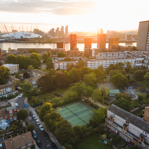 St Johns Park drone